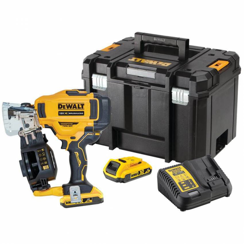 Пістолет гвоздезабивний акумуляторний безщітковий DeWALT DCN45RND2-DCN45RND2