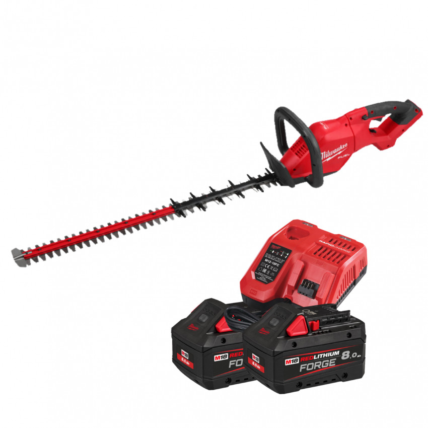 Аккумуляторный кусторез шина 60 см Milwaukee M18 M18 FHET60G2-802 FORGE™-4933498385