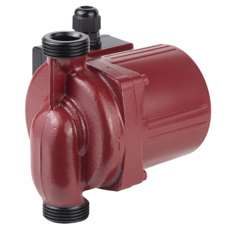 Насос циркуляційний 100Вт Hmax 6м Qmax 75л/хв Ø1" 130мм гайки Ø¾" AQUATICA (774131)-774131