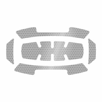 Наліпки світловідбивні MILWAUKEE BOLT, срібні, (5шт)-[articul]