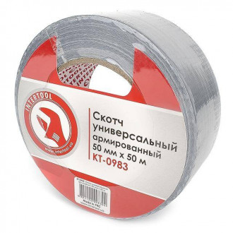 Скотч універсальний армований 50 мм * 50 м. INTERTOOL KT-0983