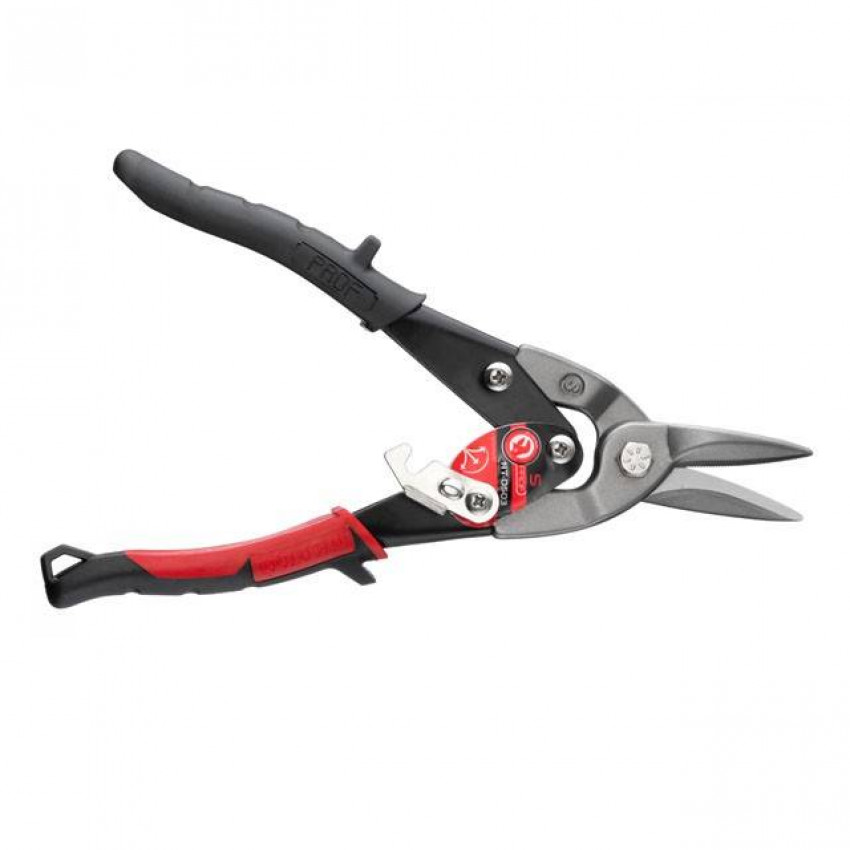 Ножиці по металу 250мм прямі, Cr-Moі, Prof, STORM INTERTOOL NT-0503-NT-0503
