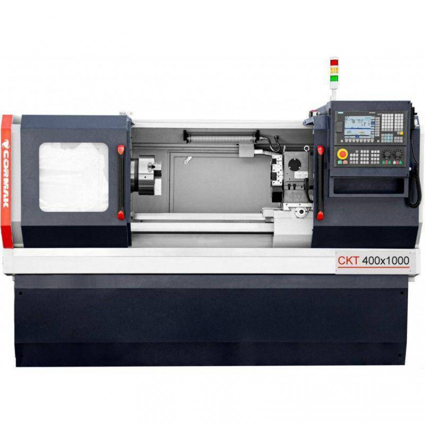 Токарний верстат із ЧПУ Cormak Ecoline 400x1000 з гідравликою-CKT 400x1000