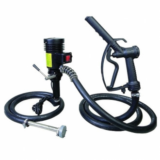 Електр. насос для дизеля, керосину, різних видів масла, антифризу, води,24В, 35 л/хв., 135 Вт+фільтр-[articul]