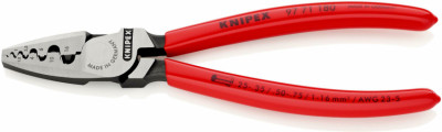 Інструмент для обжиму контактних гільз KNIPEX 97 71 180 SB-[articul]