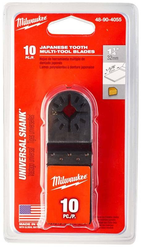 Полотно для багатофункціонального інструменту Fast Cut MILWAUKEE, 32мм, (10шт)-48904055