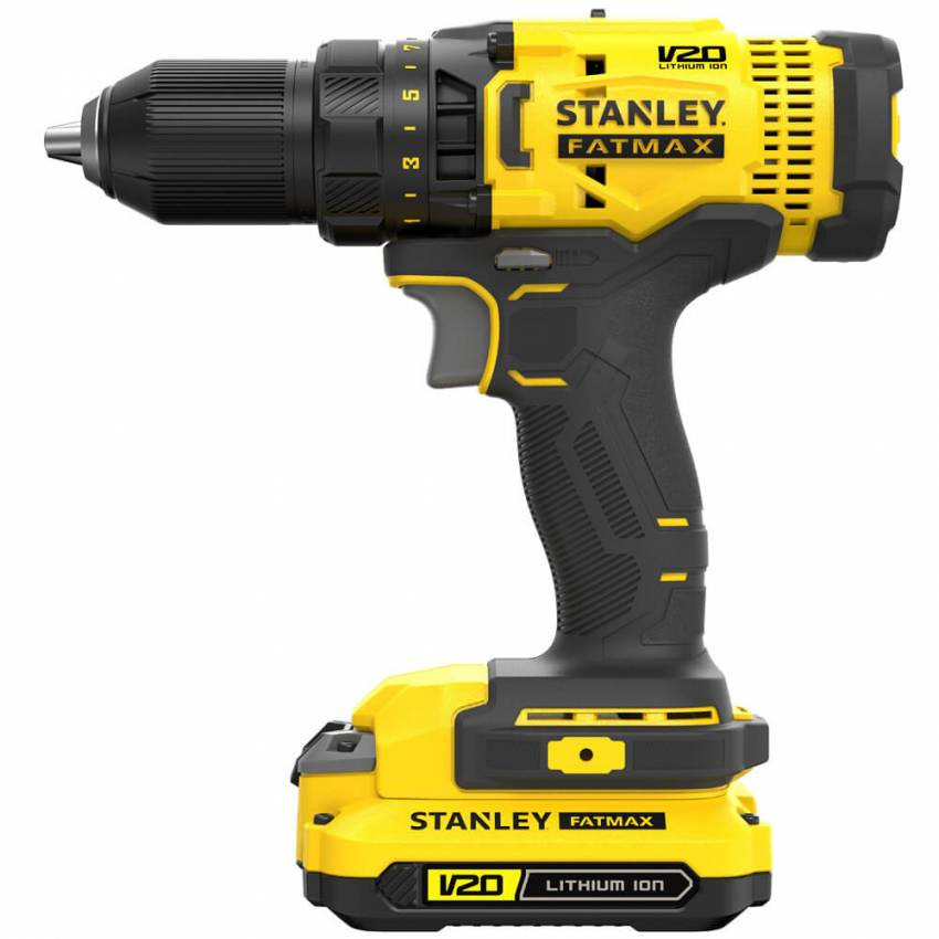 Дриль-шурупокрут акумуляторний STANLEY FATMAX SCD700C2K-SCD700C2K