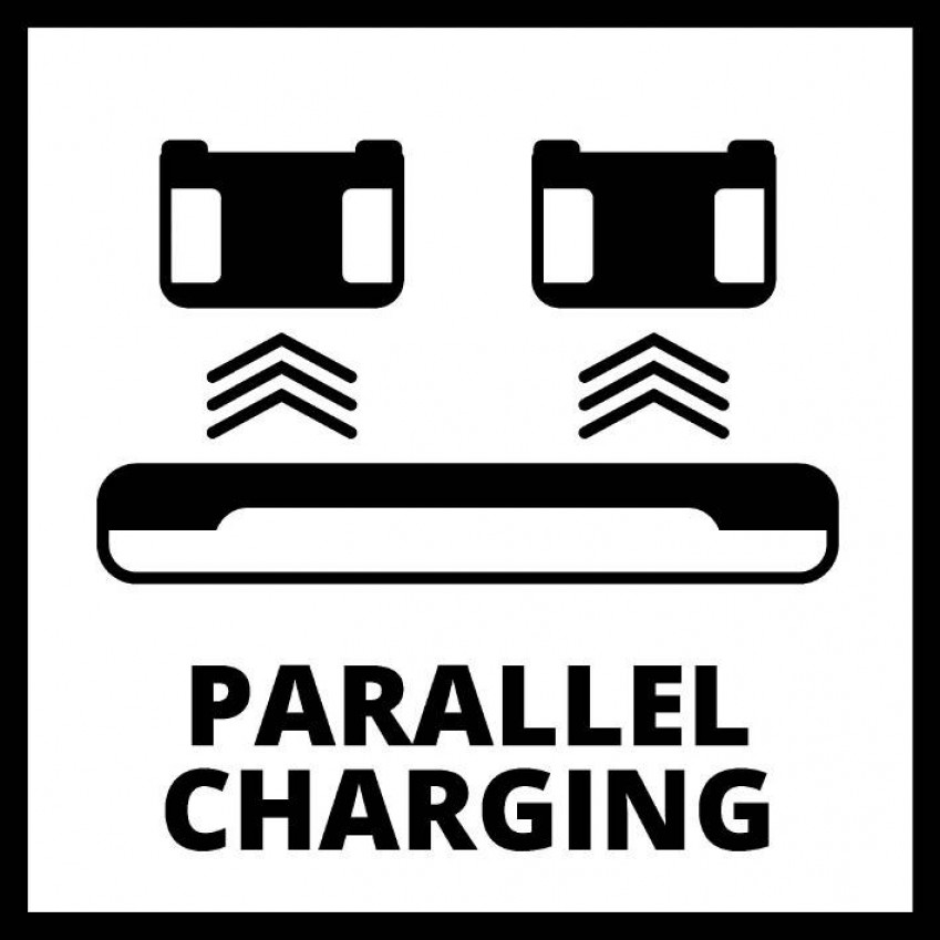 АКУМУЛЯТОР БАТАРЕЯ 4 А/Г 2 ШТ + ЗАРЯДНИЙ ПРИСТРІЙ POWER-X-TWINCHARGER 3 А EINHELL POWER-X-CHANGE (4512112)-4512112