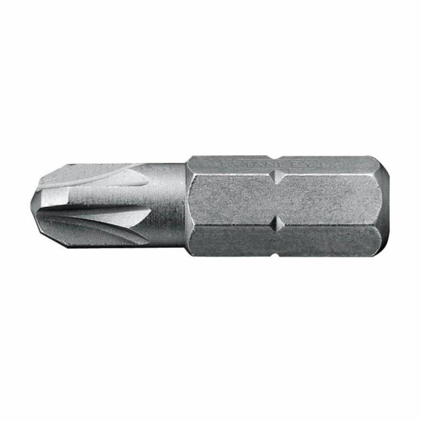 Біта з шестигранним хвостовиком 1/4” під шліц Pz3 завдовжки 25 мм. STANLEY 1-68-953-1-68-953
