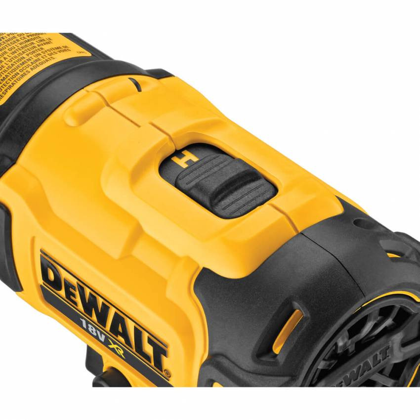 Пістолет гарячого повітря – акумуляторний фен DeWALT DCE530N-DCE530N