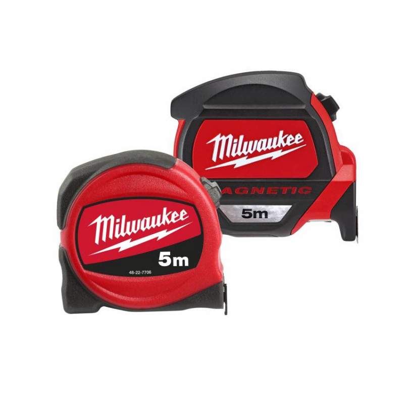 Промонабір MILWAUKEE - рулетка Premium 5м/27мм рулетка SLIM 5м-4932471126