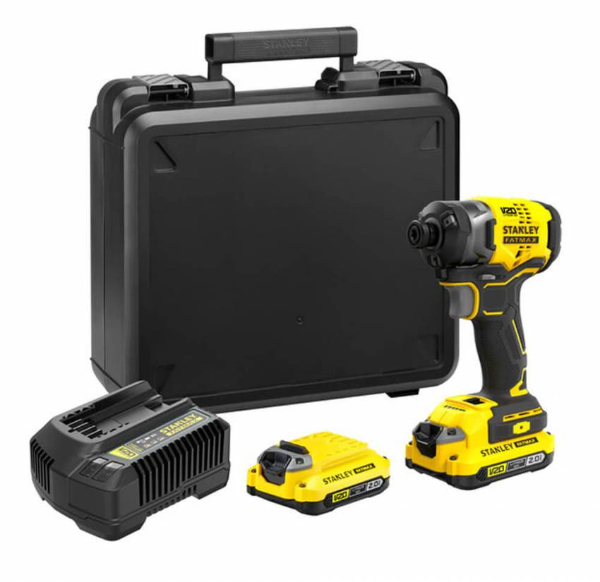 Гайковерт ударний акумуляторний STANLEY FATMAX SFMCF820D2K-SFMCF820D2K