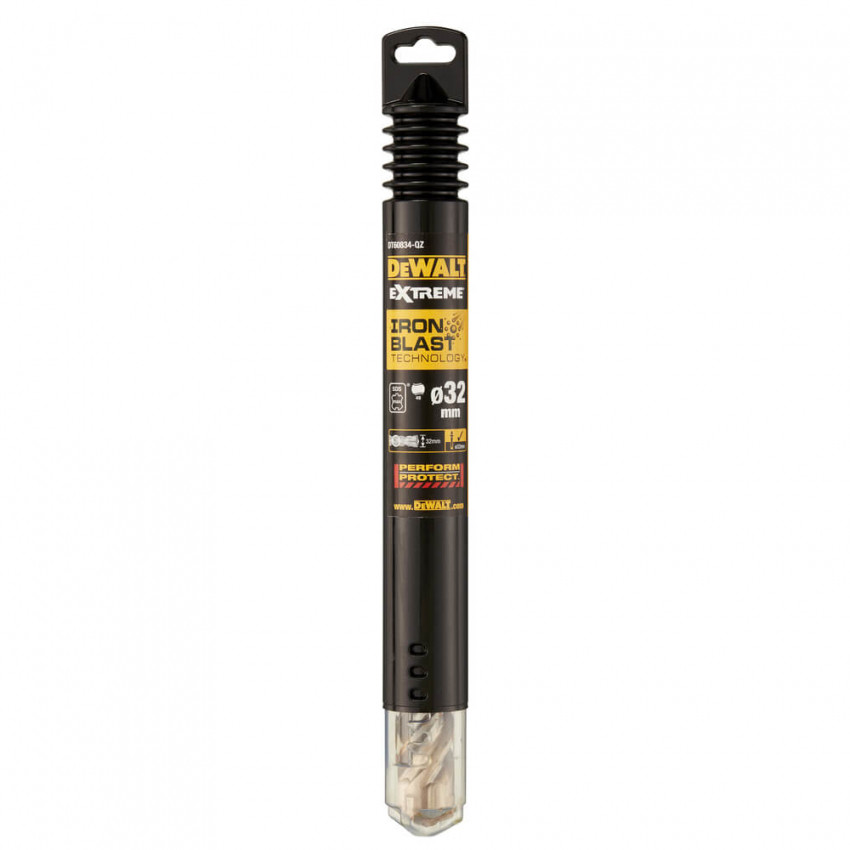 Бур DeWALT "SDS-MAX ,XLR", 4 крайки, 32x250x380 мм DT60834-DT60834