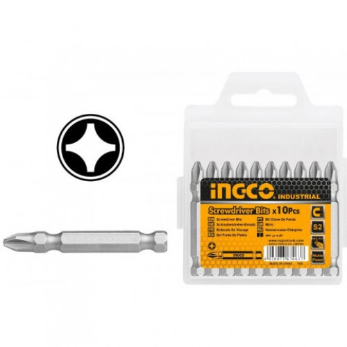 Біти S2 PH2х50 мм, 10 шт INGCO INDUSTRIAL-SDB11PH223