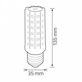 Світлодіодна лампа CORN-7 7W E27 6400K