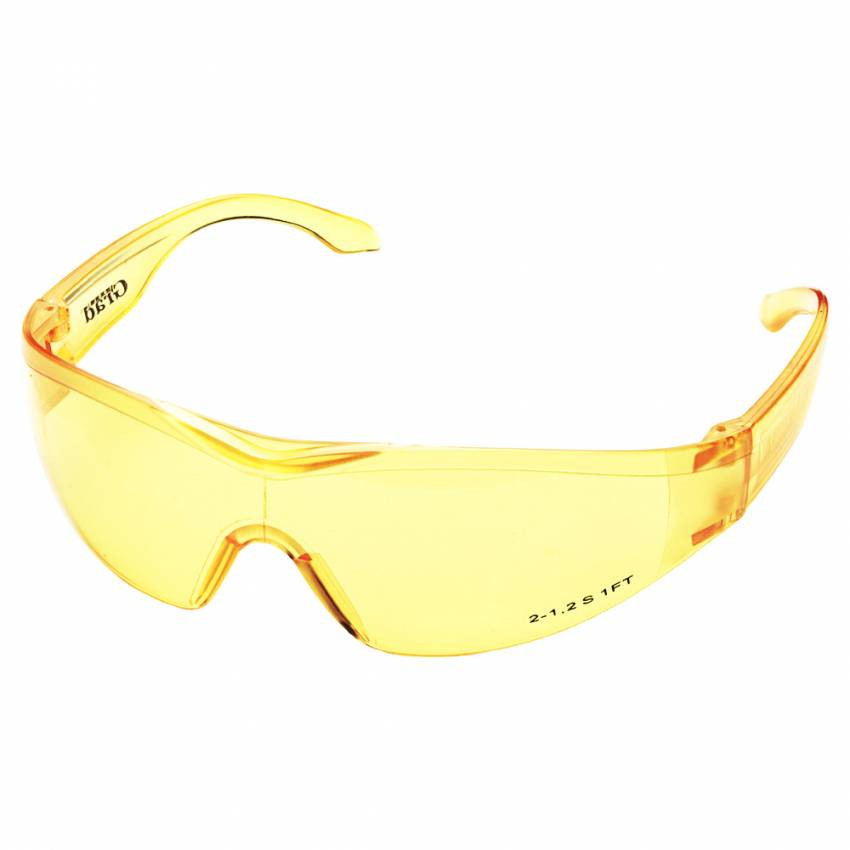 Окуляри захисні Wasp anti-scratch (жовті) GRAD (9411675)-9411675