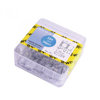 Запобіжники (плоскі міні 25А) (50шт) WTE-[articul]