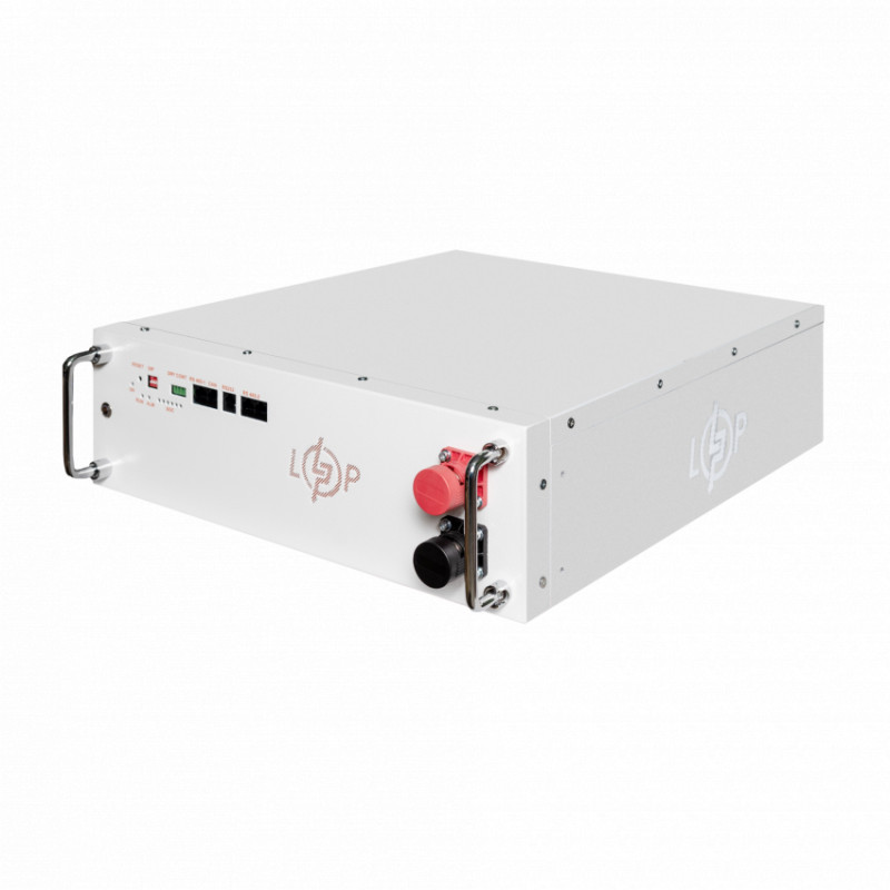 Акумулятор LP LiFePO4 25,6V - 200 Ah (5120Wh) (BMS JK 150A/100А) RM RS485/CAN WH-LP38179