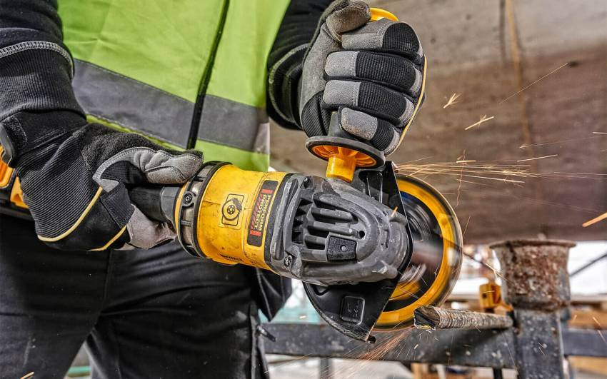 Шліфмашина кутова - болгарка акумуляторна DeWALT DCG418N-DCG418N