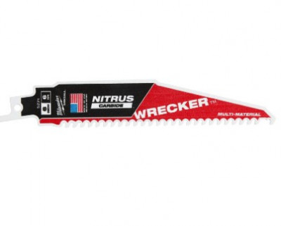 Полотно для шабельних пил WRECKER CARBIDE NITRUS MILWAUKEE, 150/4,2мм, (мультіматеріал)-[articul]