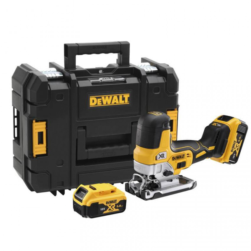 Пила лобзикова безщіткова акумуляторна DeWALT DCS335P2-DCS335P2