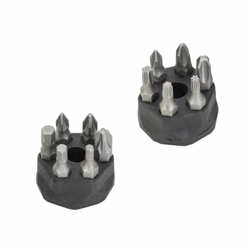Викрутка з реверсом торцеві насадки 1/4” 27шт CrV Sigma (4002121)-4002121