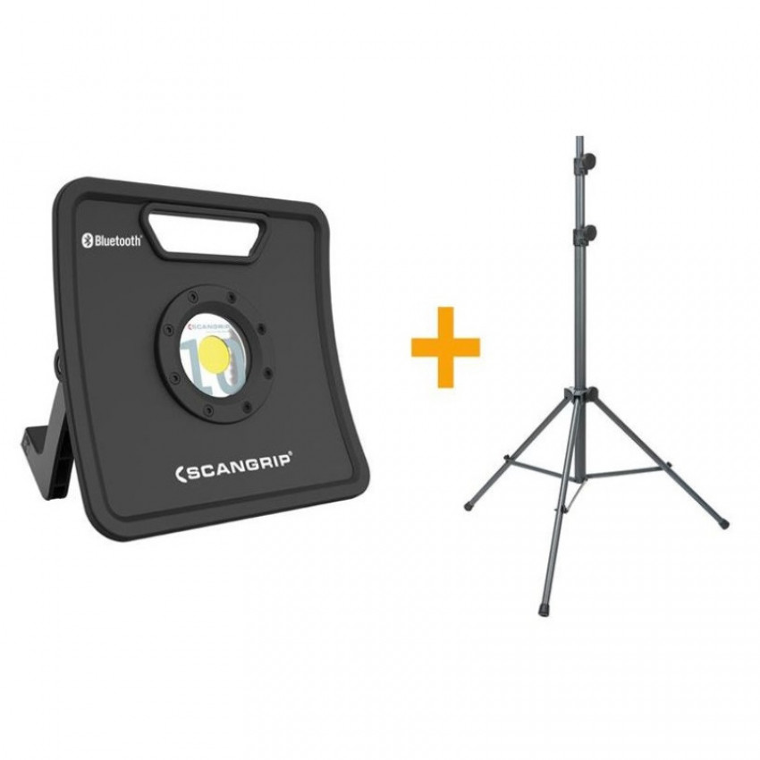 Прожектор переносний 12 000 lumen NOVA 12K + штатив TRIPOD SCANGRIP-49.0216
