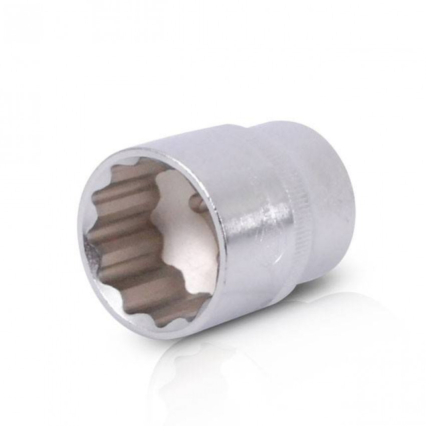 Головка дванадцятигранна STORM 1/2", 30 мм INTERTOOL ET-0230-ET-0230
