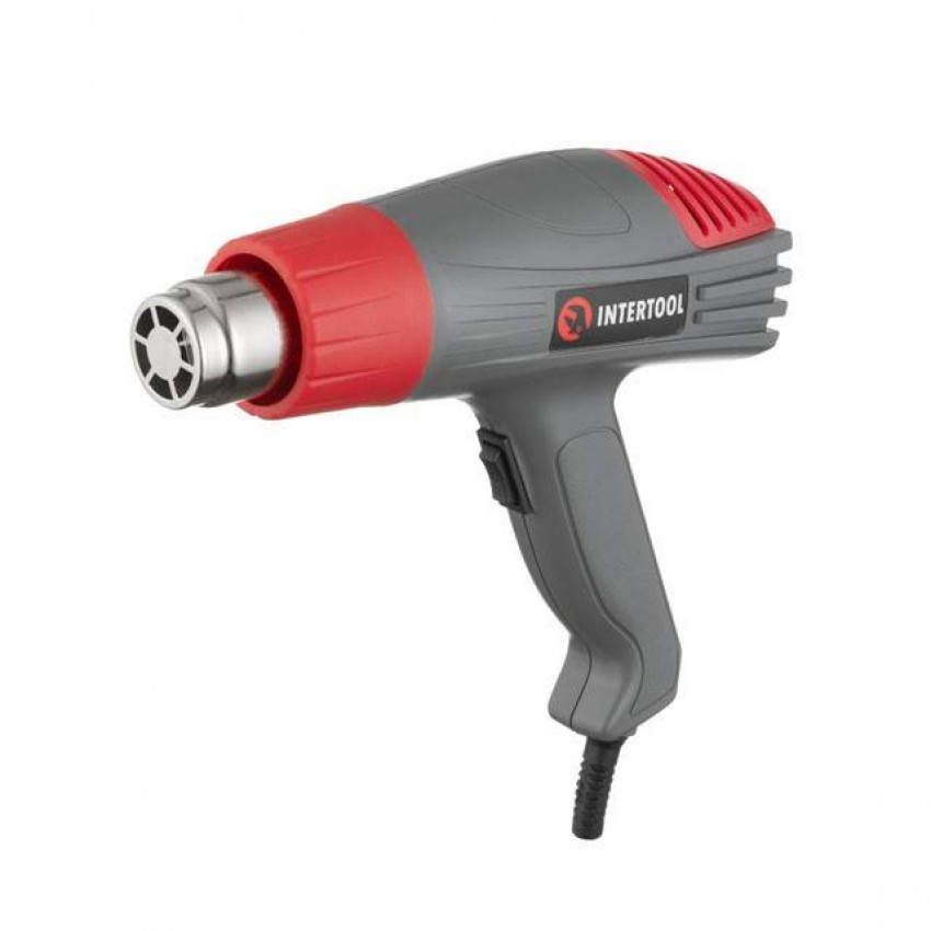 Фен технiчний, 2000 Вт,2 режими, 400-600 °C, 300-500 л/хв INTERTOOL DT-2416-DT-2416