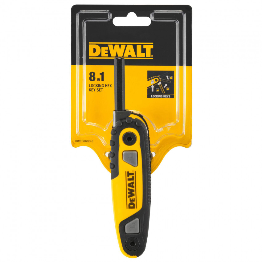 Набір шестигранних ключів метричних DeWALT DWHT0-70263-DWHT0-70263