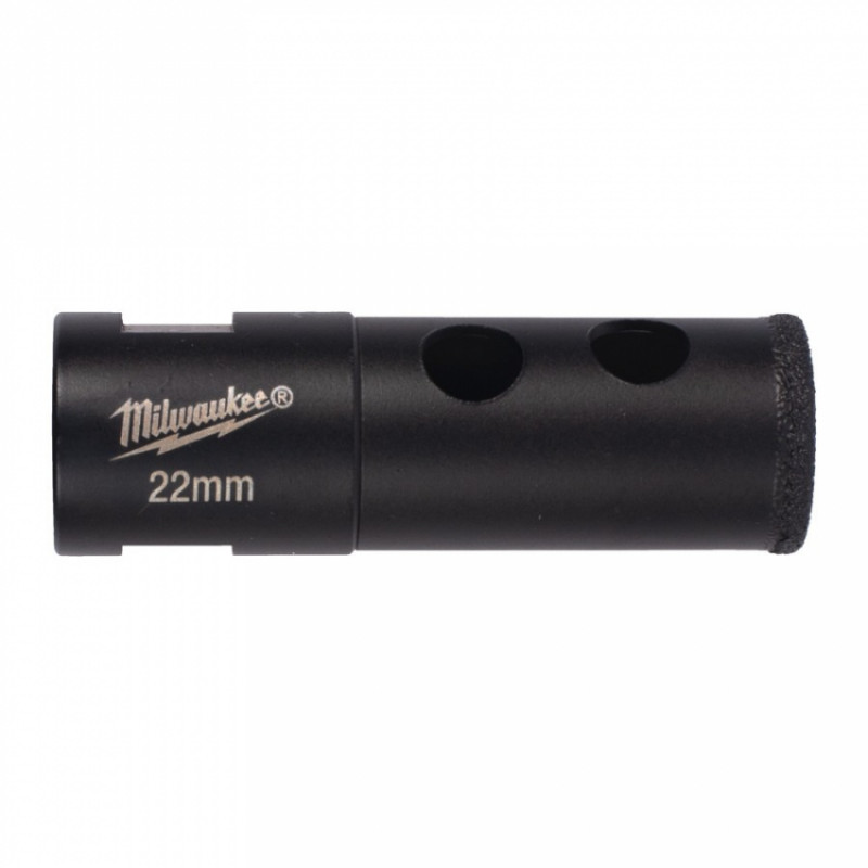 Коронка алмазна Diamond Max MILWAUKEE M14, діаметр 22мм (сухе свердління)-4932498354
