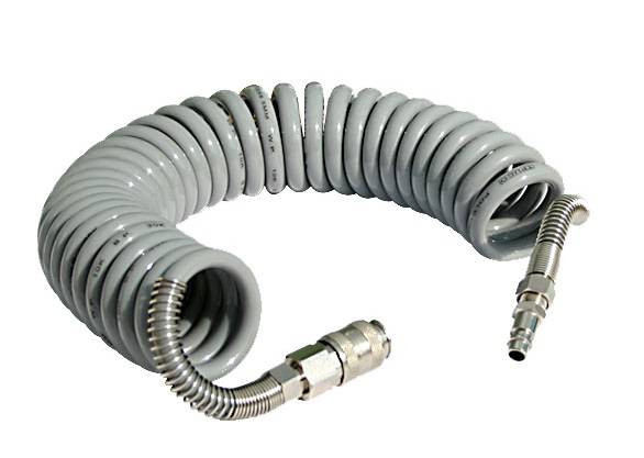 Шланг поліуретановий спіральний Fachowiec GM-1065A (10х6,5х5 м)-GM-1065A