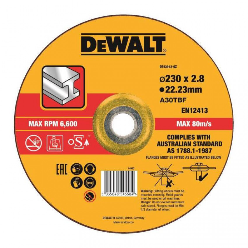 Коло відрізне DeWALT DT43913-DT43913