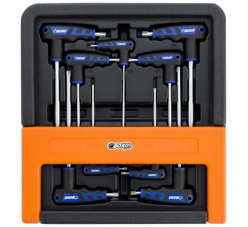 Ключі TORX типу T BOXO 9шт.-07-00-33