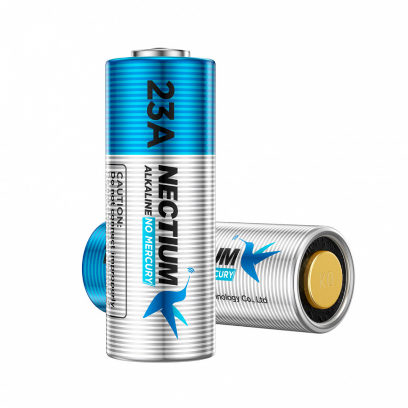 Лужна батарейка Nectium Alkaline A23 12V 1шт/уп blister-23A-1B