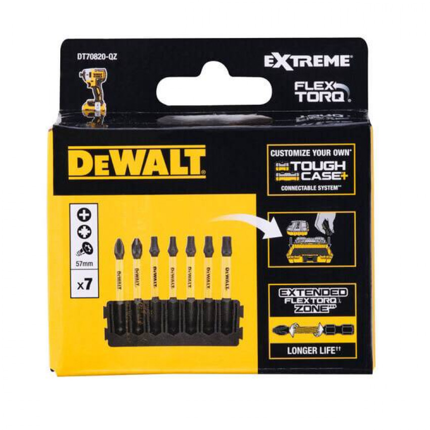 Кассета з битами FlexTorq DeWALT DT70820-DT70820