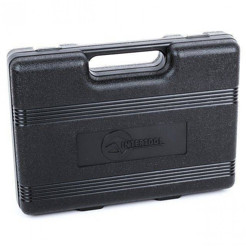 Професійний набір інструментів 1/2", 1/4", 72 од., Cr-V INTERTOOL ET-6072-ET-6072