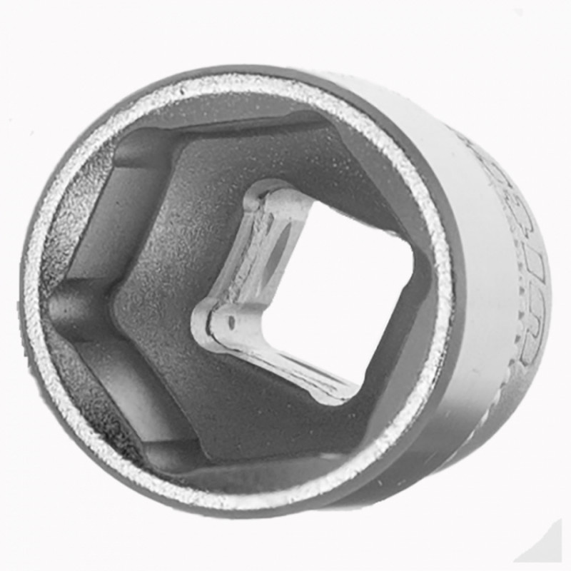 Насадка шестигранна коротка 1/4" 13мм CrV ULTRA (6060132)-6060132