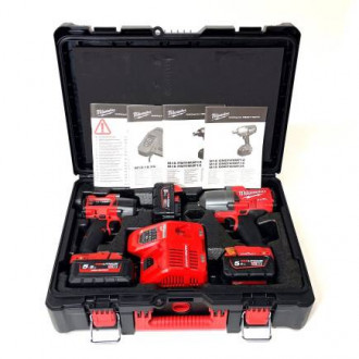 Набір акумуляторних інструментів гайковерти Milwaukee M18 FPP2AS-553P M18 FUEL