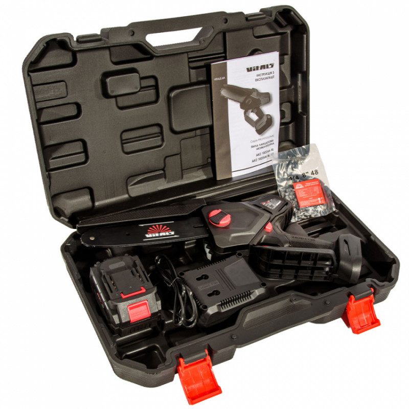 Пила ланцюгова акумуляторна Vitals Professional AKZ 1820ak BL Kit-237654