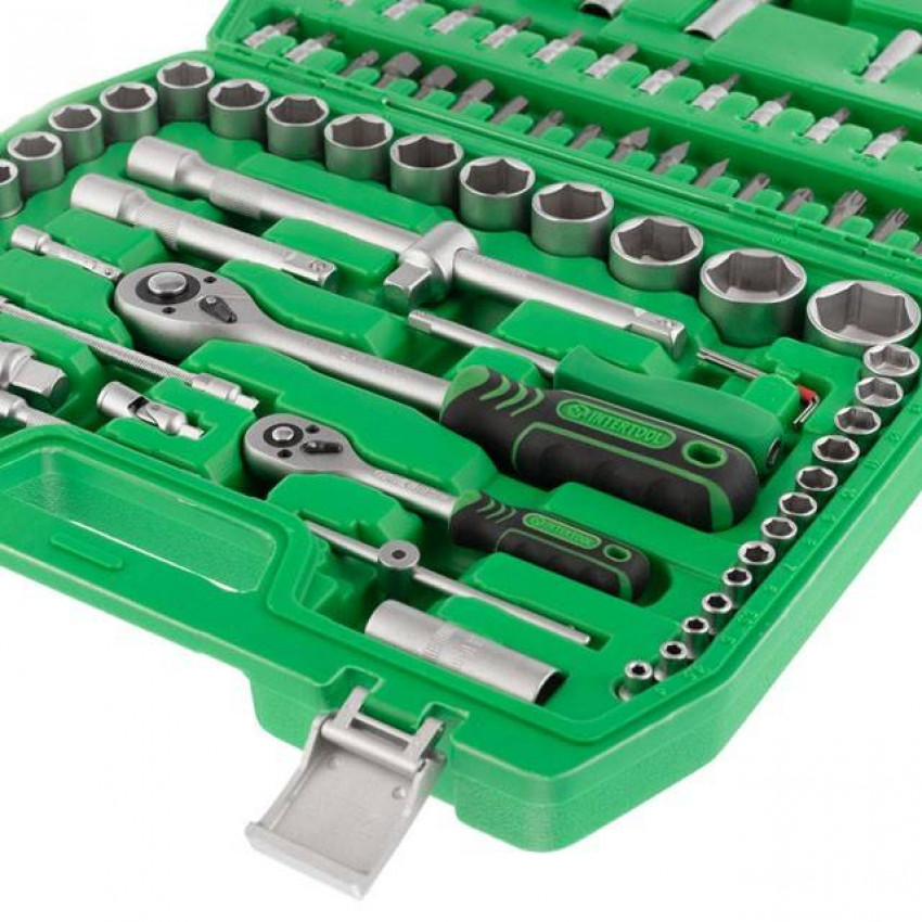 Набір інструментів 1/2 "& 1/4" 94 од INTERTOOL ET-6094SP-ET-6094SP