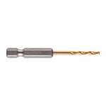 Свердло по металу RedHEX HSS-G TiN MILWAUKEE, Ø2,5мм, (2шт)-[articul]