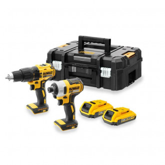 Набір з двох безщіткових інструментів DeWALT DCK2060D2T DCF787 DCD778-[articul]