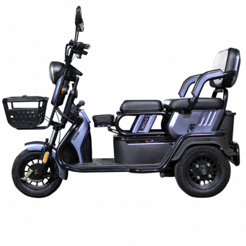 Електричний мопед AGAMI xk 650W/60V/20AH (DZM) (чорний)-