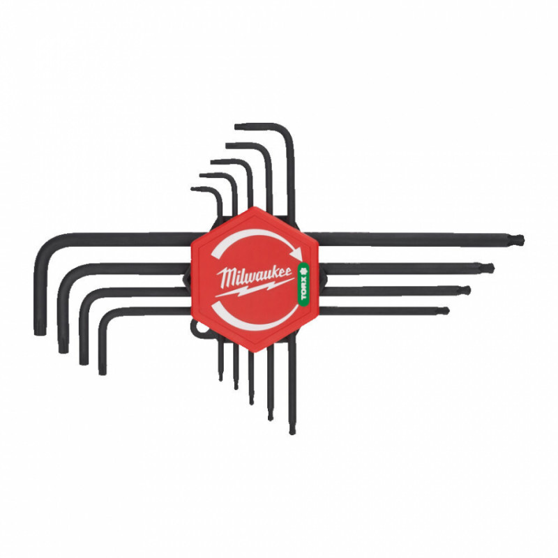 Набір ключів TORX MILWAUKEE, (9шт)-4932492693