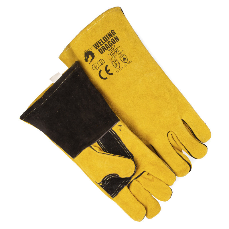 Рукавички зварника Welding Dragon 1107, XL-SE.1107XL-B-1