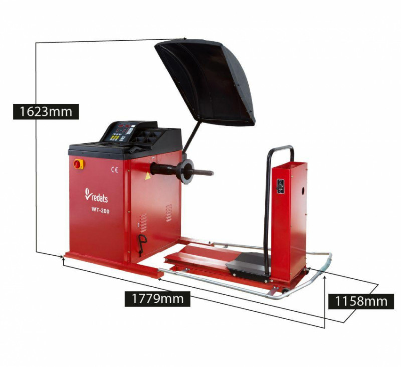 Балансувальний верстат REDATS WT-200 і шиномонтажний верстат MT-26-30-07-12