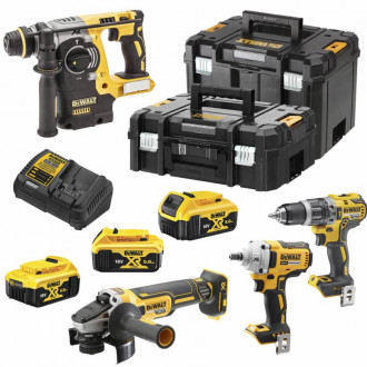 Набір з чотирьох безщеточних інструментів DeWALT DCK428P3T-[articul]