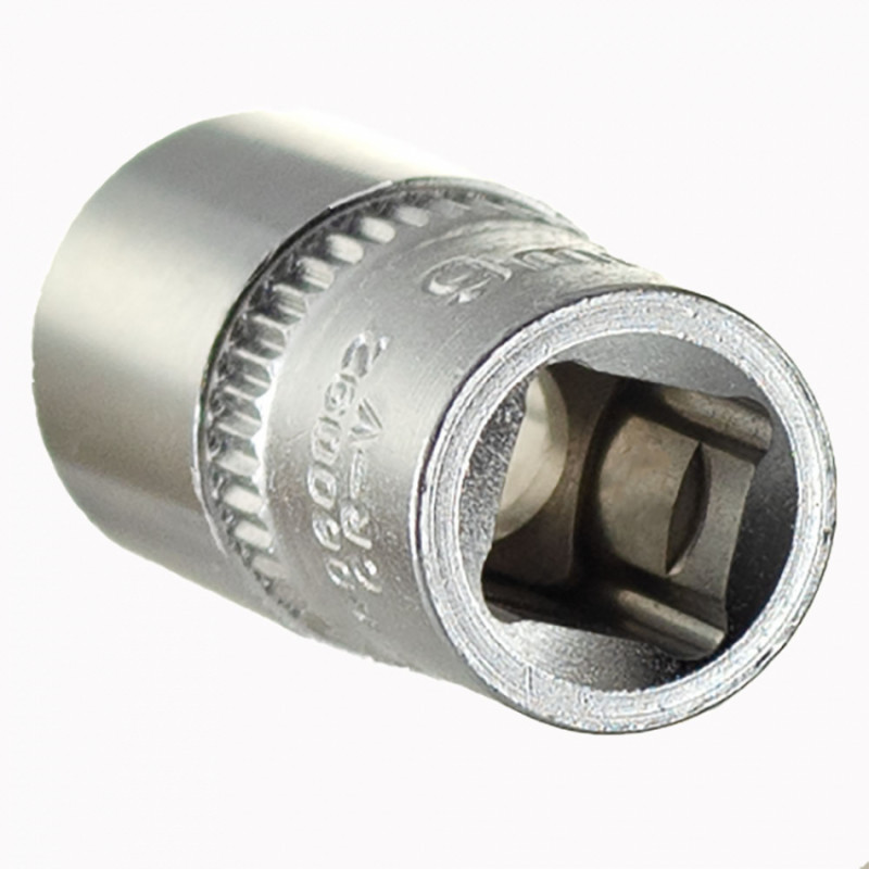 Насадка шестигранна коротка 1/4" 9мм CrV ULTRA (6060092)-6060092