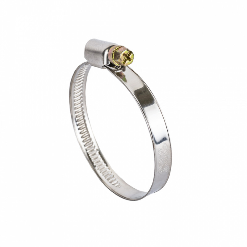 Хомут черв'ячний нержавіючий 9мм D40-60мм 10шт Sigma (2510111)-2510111